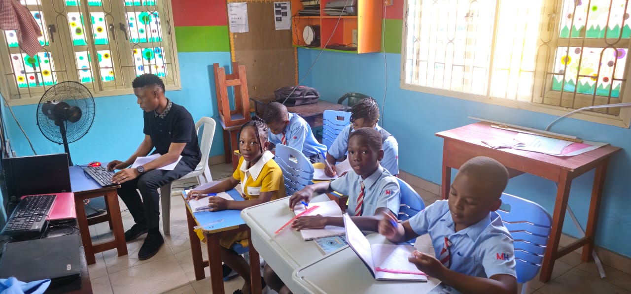 Early years classroom lesson