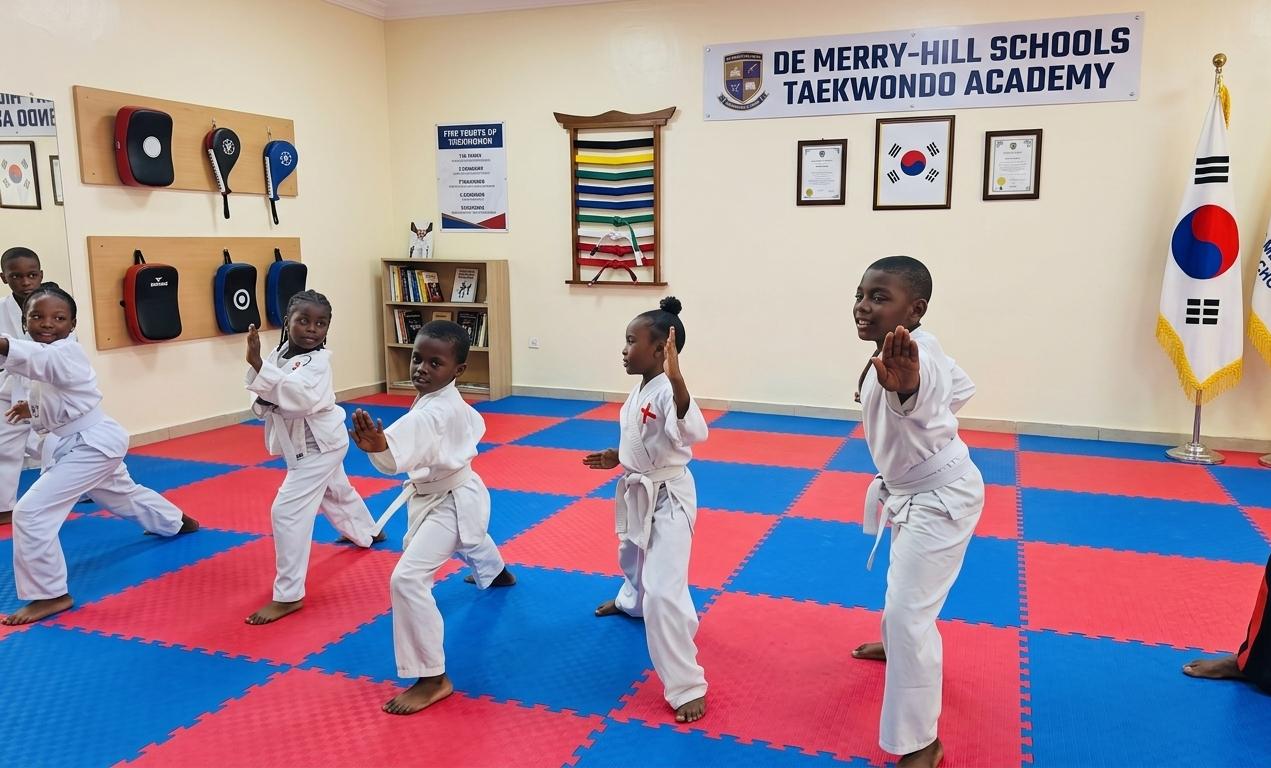 Taekwondo training activity